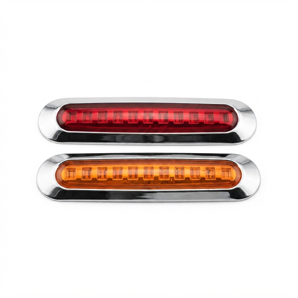 Marker Lamp SR2/Lampu Samping Bumper Bawah Truk/Lampu Mayang Laksana - BUSPART.ID