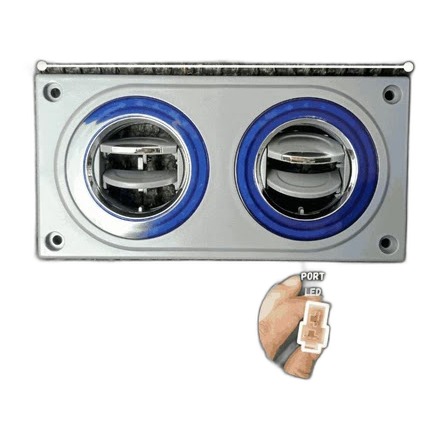 Louver Ac Engkel Jetbus 3 Led - BUSPART.ID